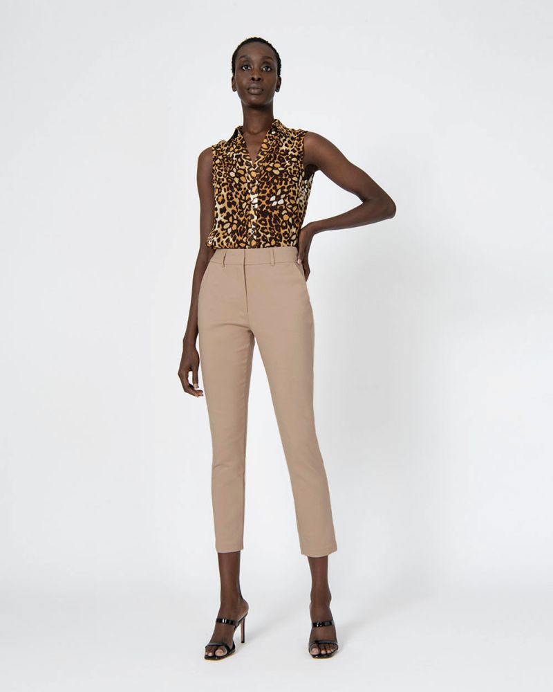 Womens High Waisted Work Pants 