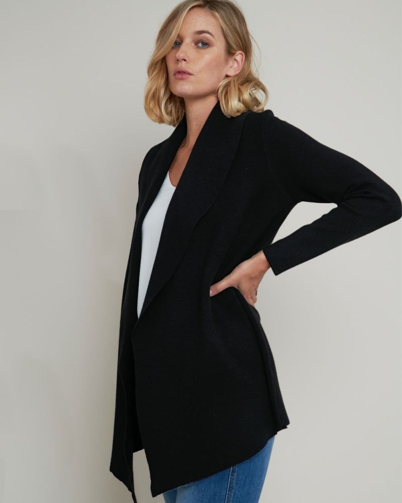 Aubrey Draped Coatigan