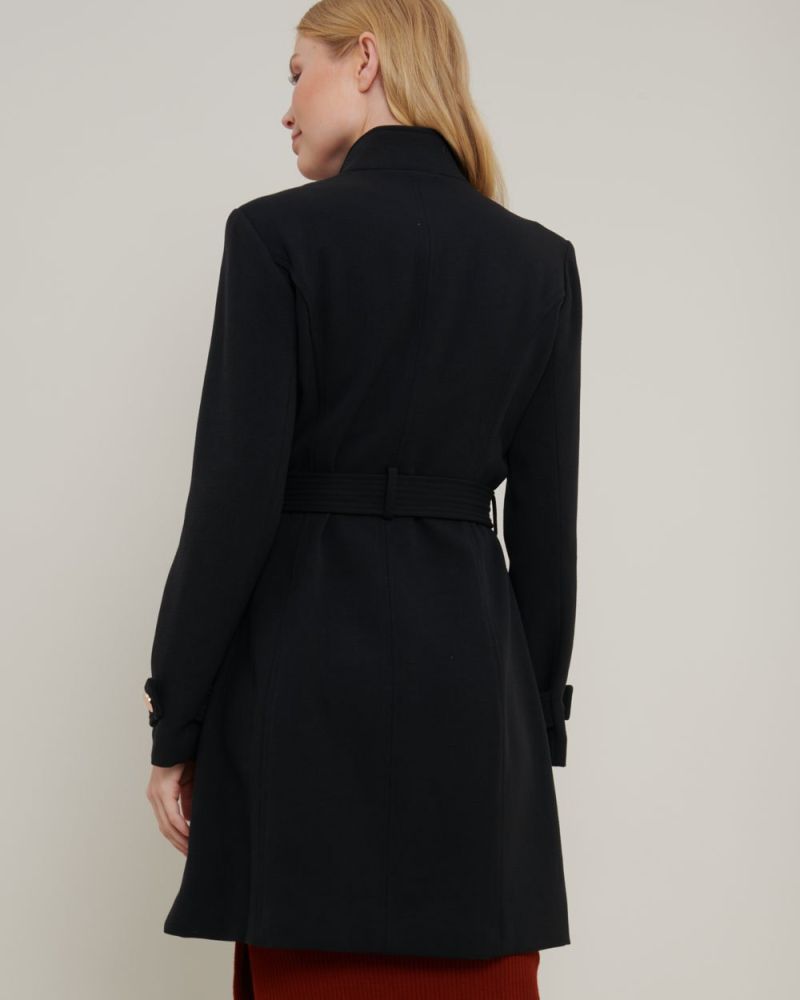 Kali Collarless Tie Waist Coat