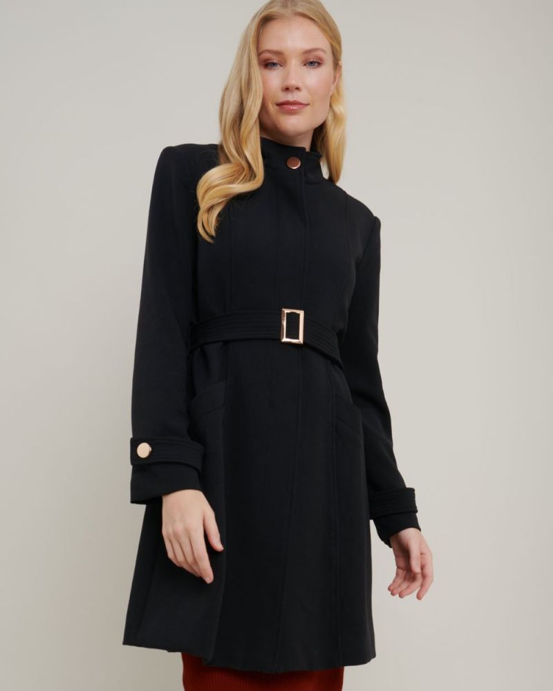 Kali Collarless Tie Waist Coat