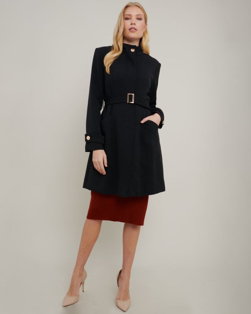 Kali Collarless Tie Waist Coat