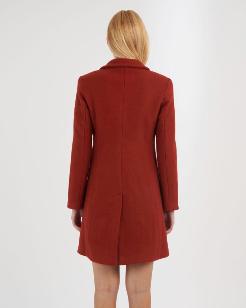 Kaelynn Wool-Blend Coat