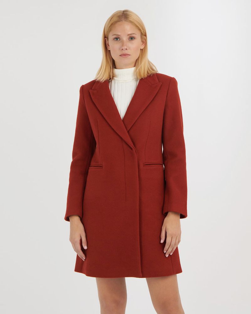 Kaelynn Wool-Blend Coat
