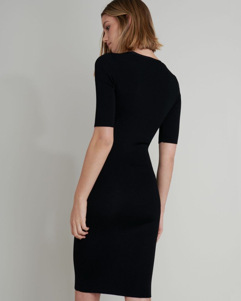 Luz Scoop Neck Knit Dress