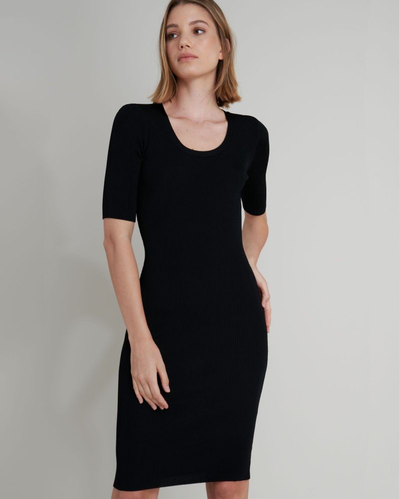 Luz Scoop Neck Knit Dress