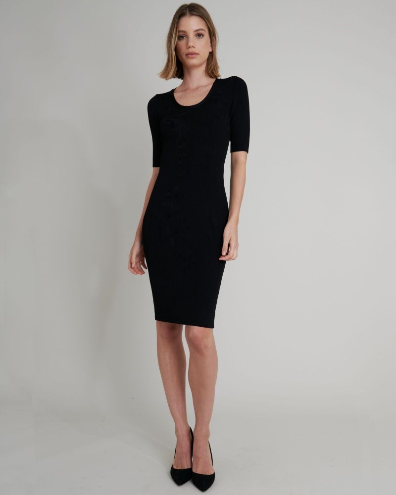 Luz Scoop Neck Knit Dress
