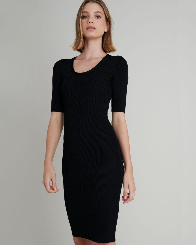 Luz Scoop Neck Knit Dress