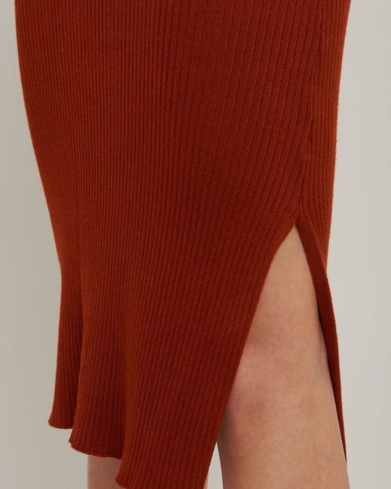 Genie Square Neck Knit Dress