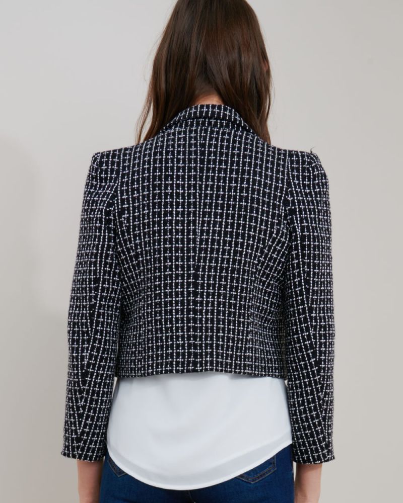 Evelynn Tweed Cropped Jacket
