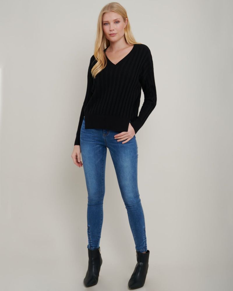 Mariam Ribbed Knit Sweater