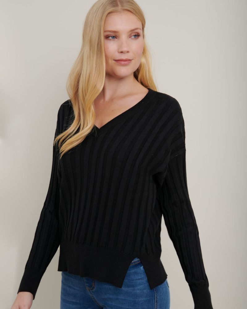 Mariam Ribbed Knit Sweater