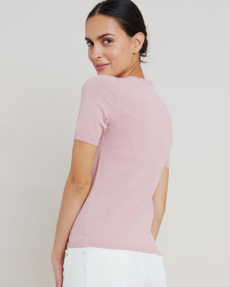 Bridget Short Sleeve Knit