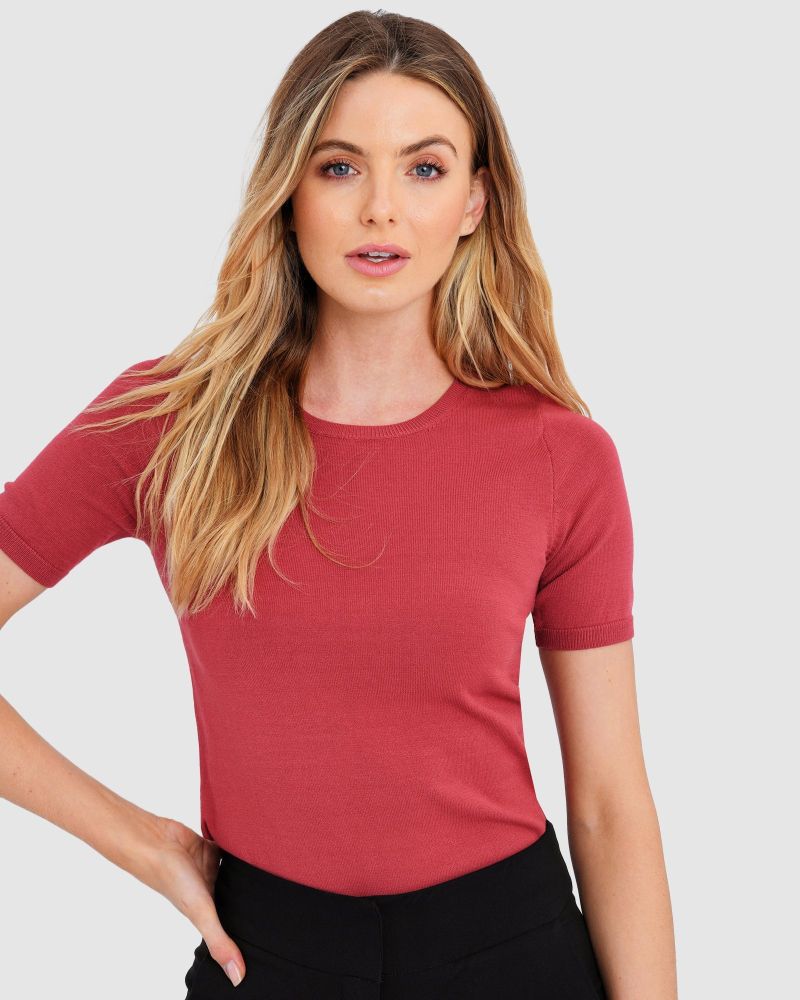 Bridget Short Sleeve Knit