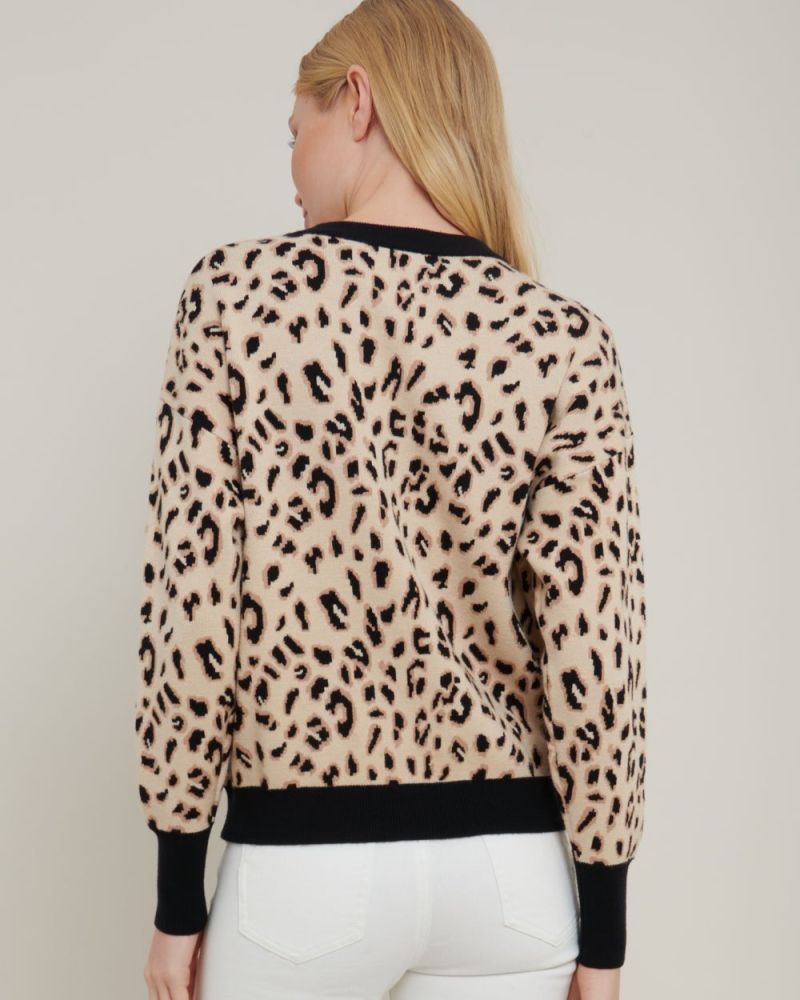 Shakira Leopard Knit Sweater