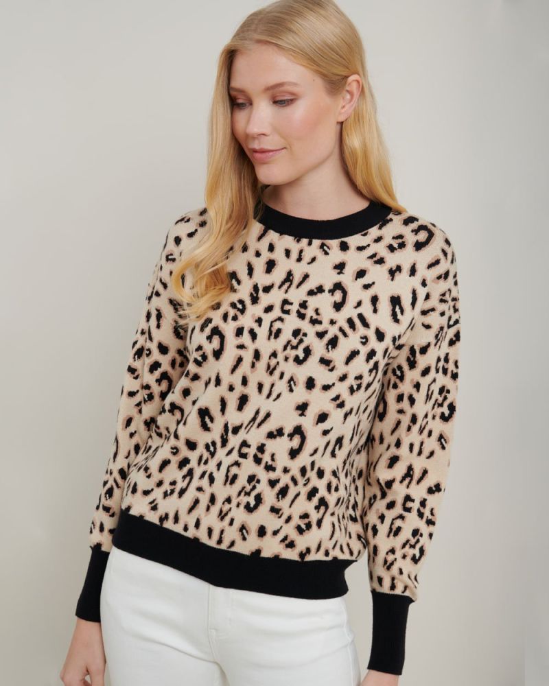 Shakira Leopard Knit Sweater