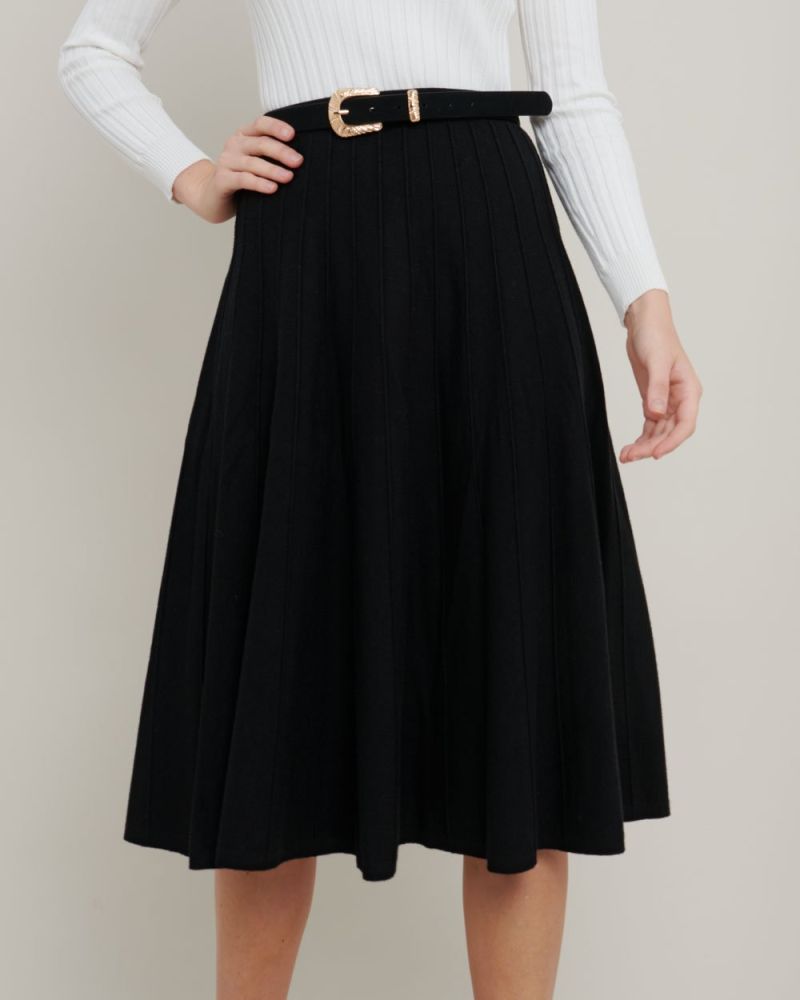 Charley Flared Midi Skirt