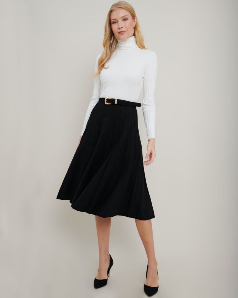 Charley Flared Midi Skirt