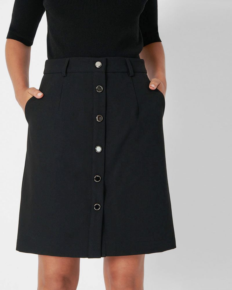 Karina Button Up Skirt