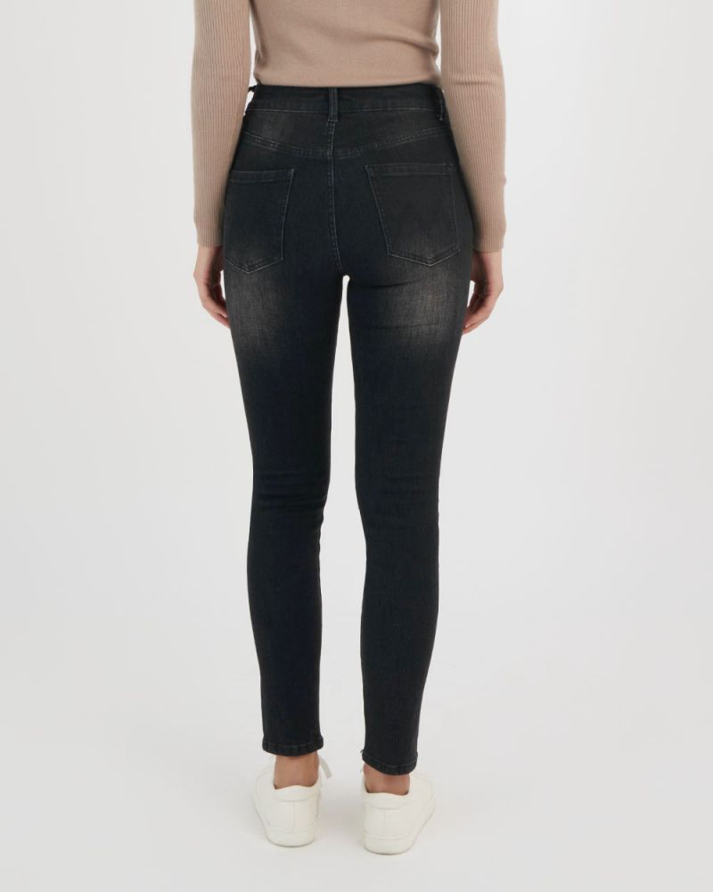 Phoebe Mid Rise Skinny Jeans
