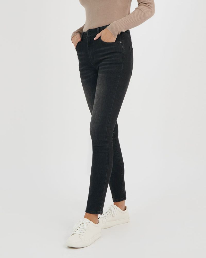 Phoebe Mid Rise Skinny Jeans