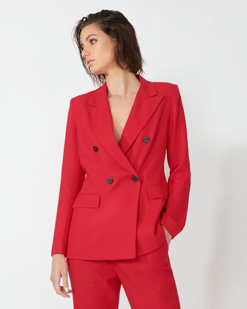 Scarlet Double Breasted Blazer