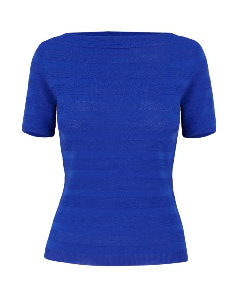 Lynette Boatneck Knit Top