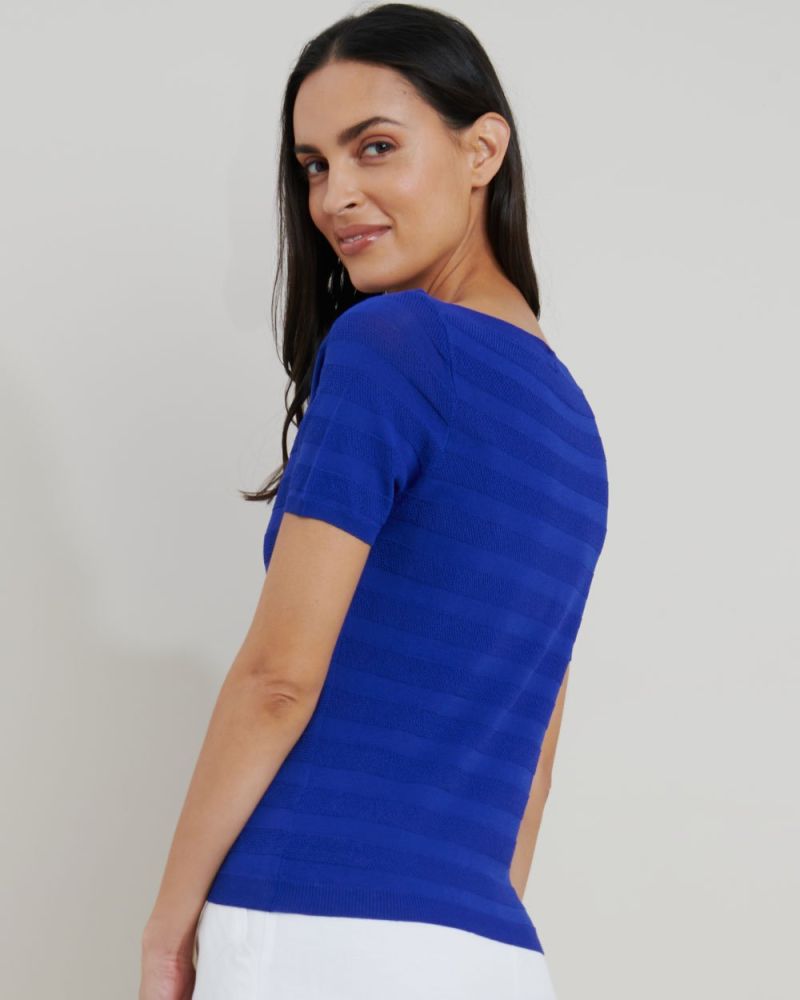 Lynette Boatneck Knit Top