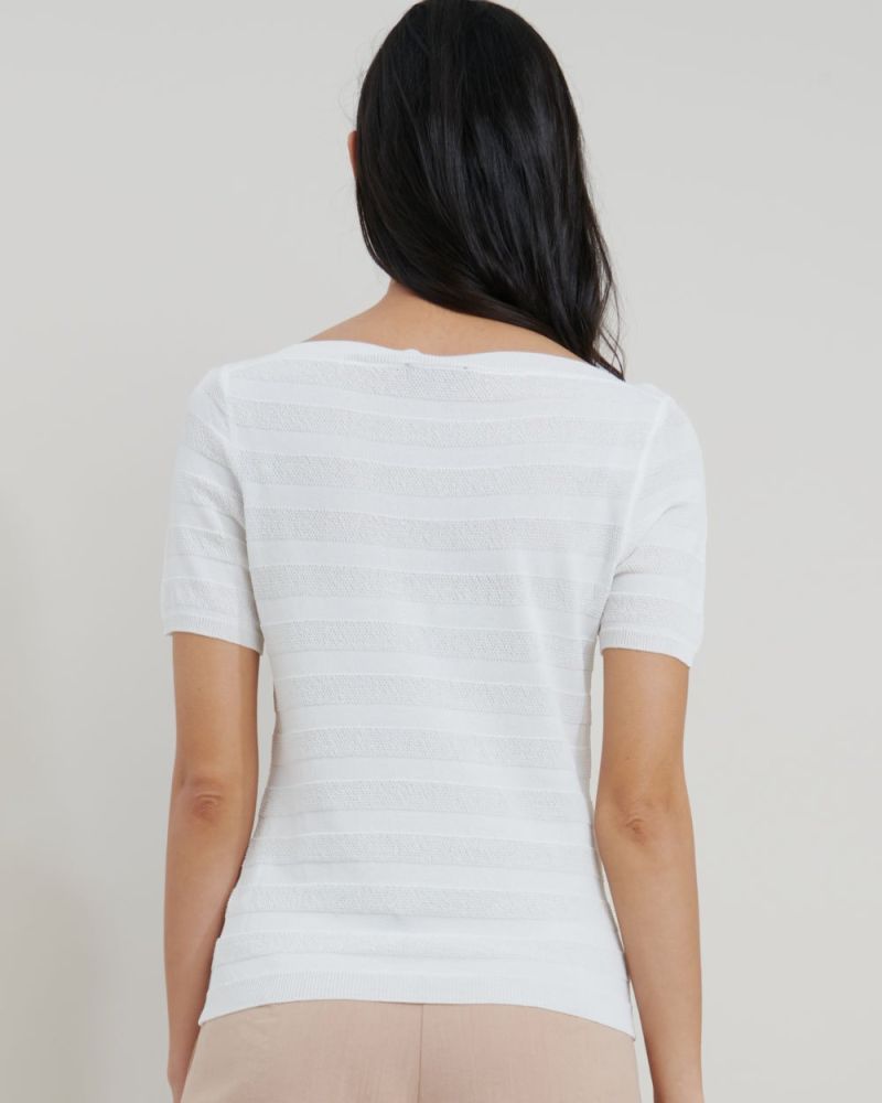 Lynette Boatneck Knit Top