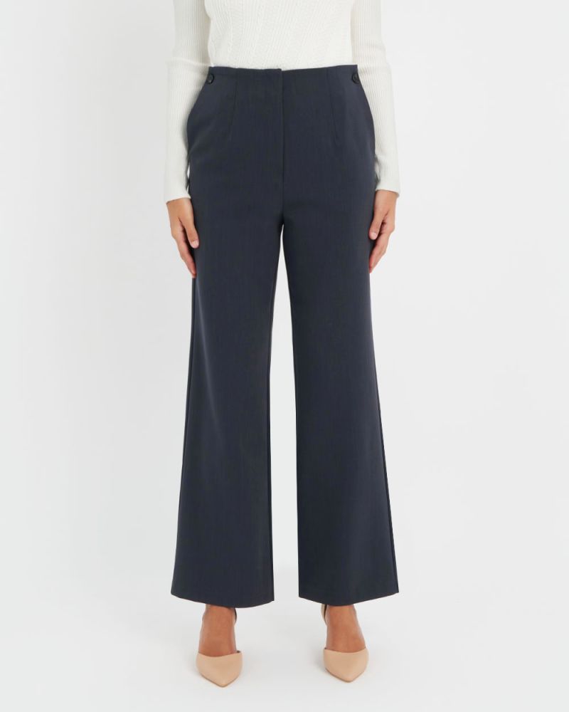 Nina High-Waist Straight Leg Pant