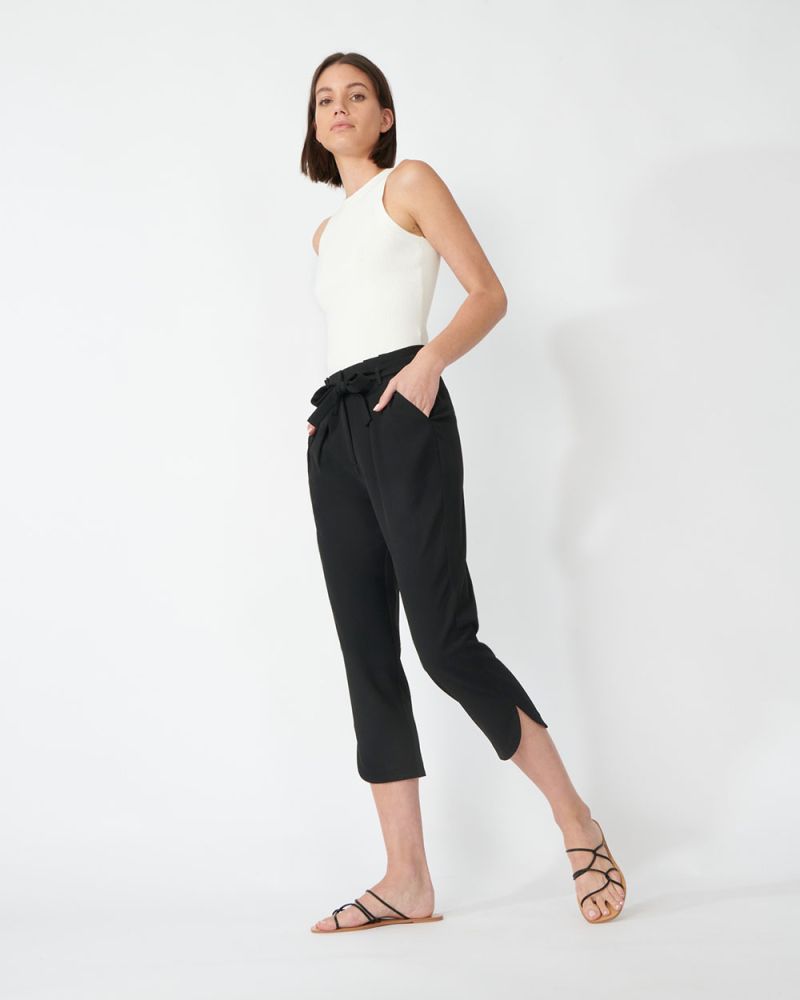Jade High-Waisted Cropped Pants