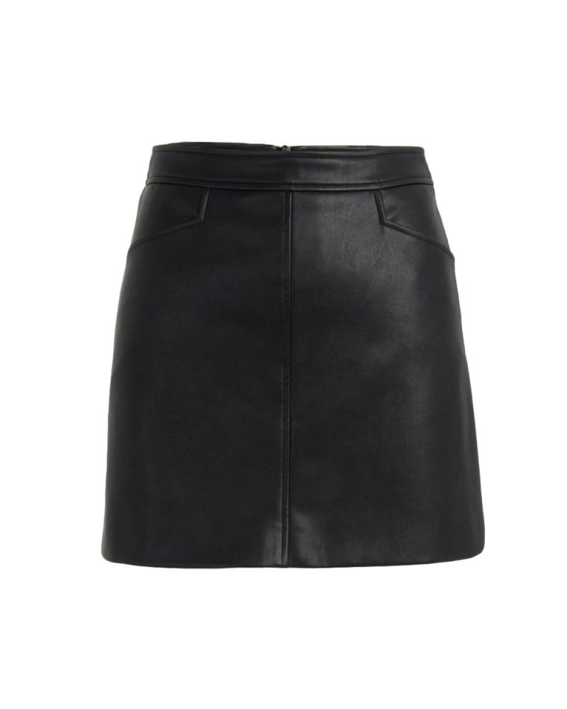 Ida Faux Leather Skirt