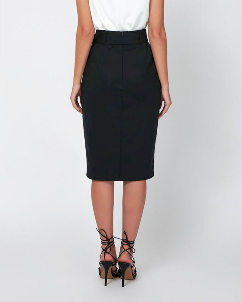 long pencil skirt au