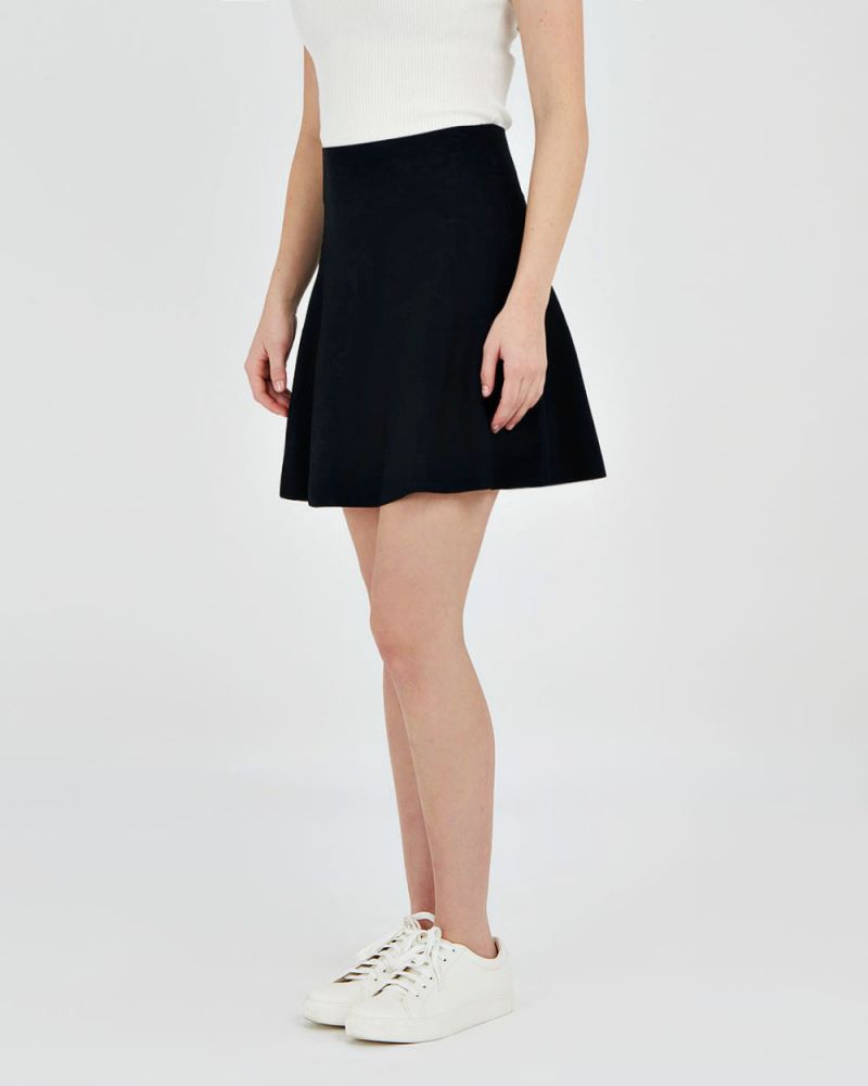 Maiya A-Line Knit Skirt