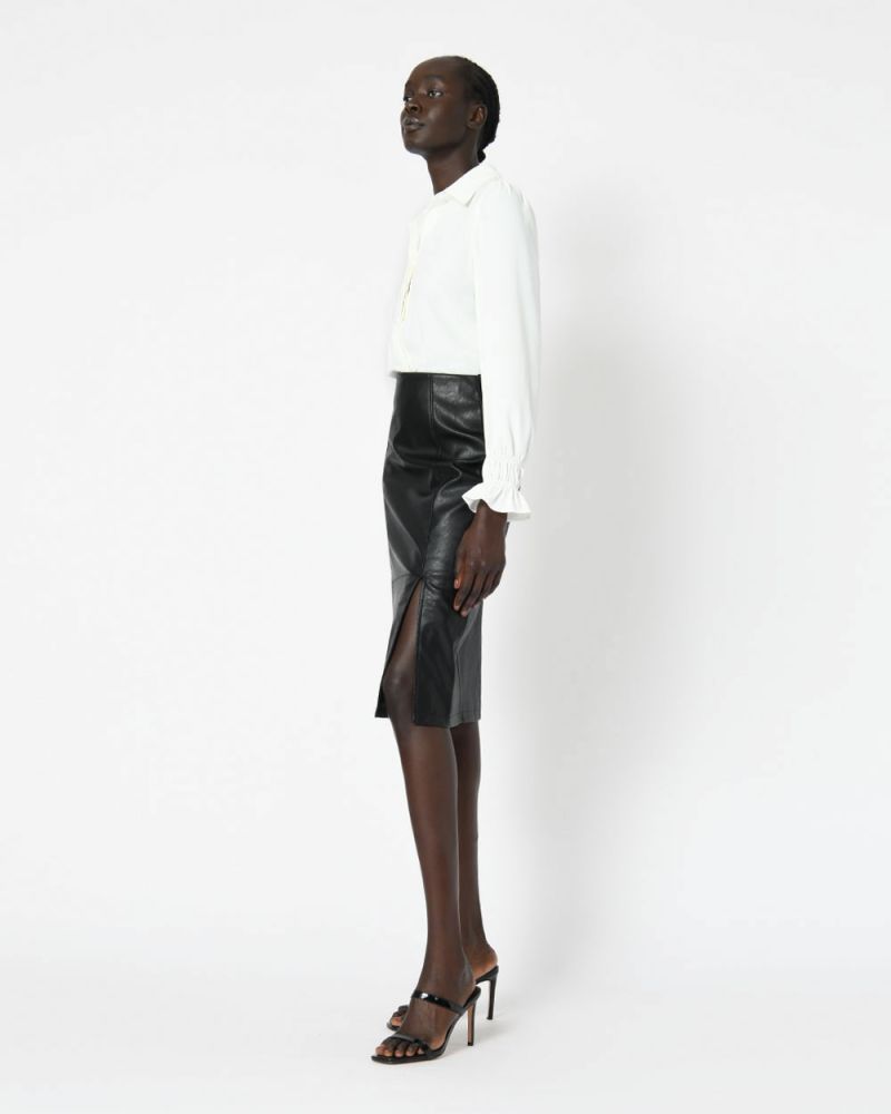 Calia Faux Leather Skirt