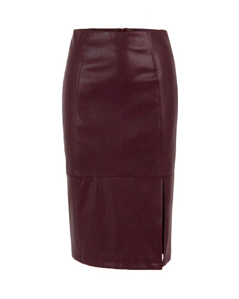 Calia Faux Leather Skirt