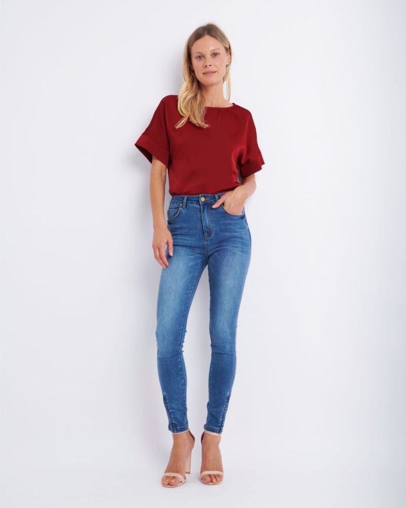 Lexi Short Sleeve Blouse