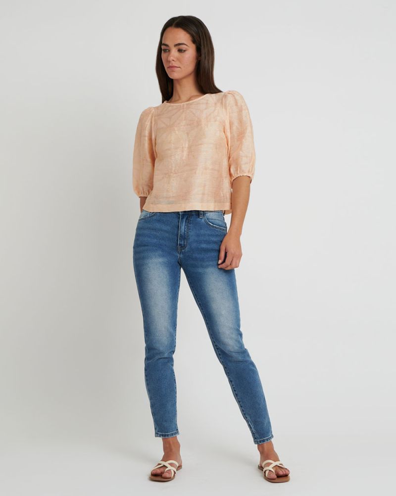 Audree Puffy Sleeve Top