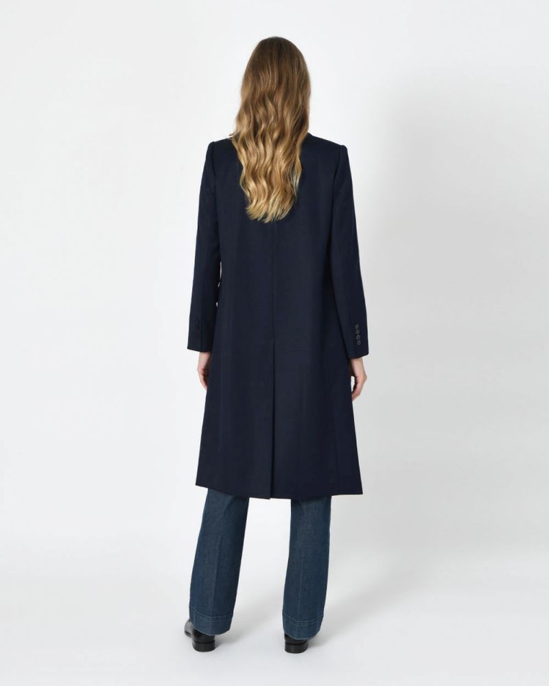 Milania Straight Fit Single Breasted Coat