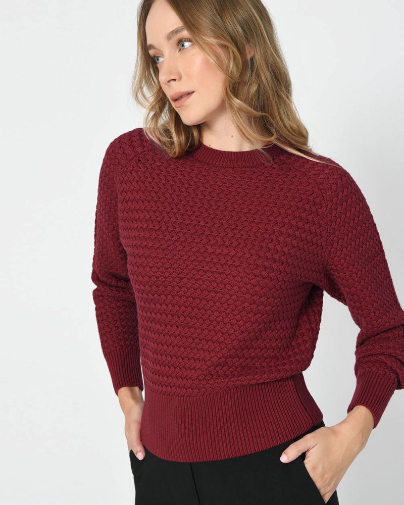 Evie Waffle Knit Jumper