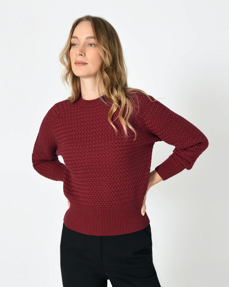 Evie Waffle Knit Jumper
