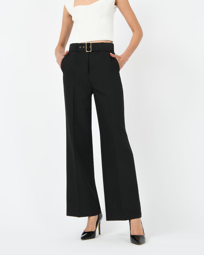 Twiggy Belted Wide Pants
