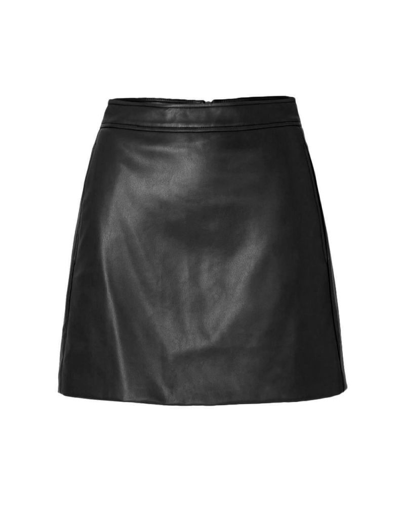 Miley Faux Leather Mini Skirt