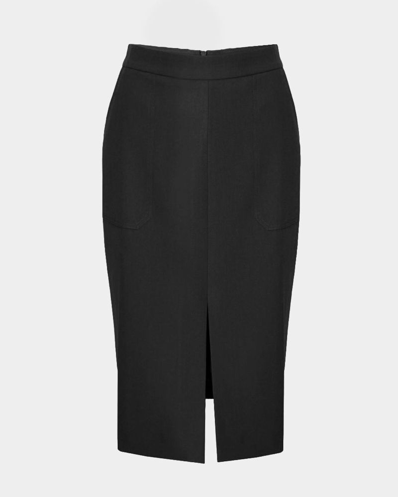 Orlanda Front Slit Skirt
