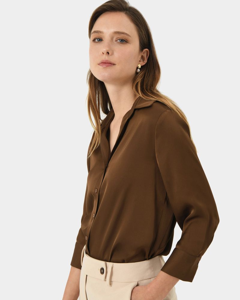 Sanvi Belted Pencil Skirt