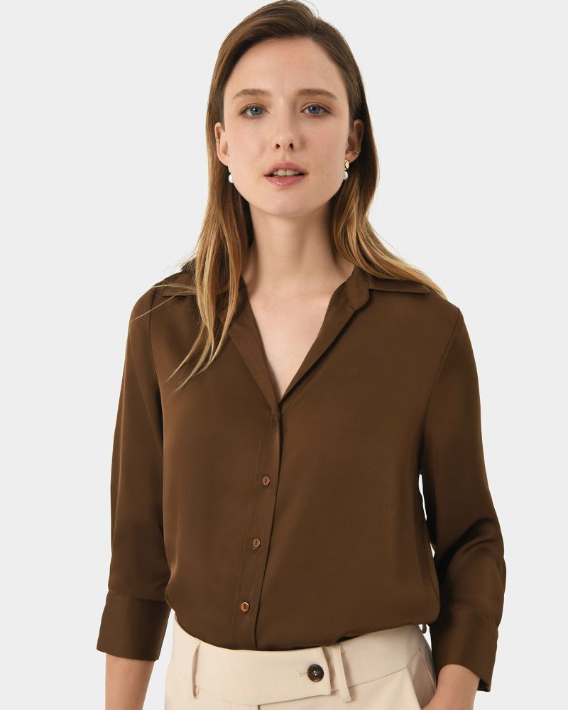 Sanvi Belted Pencil Skirt