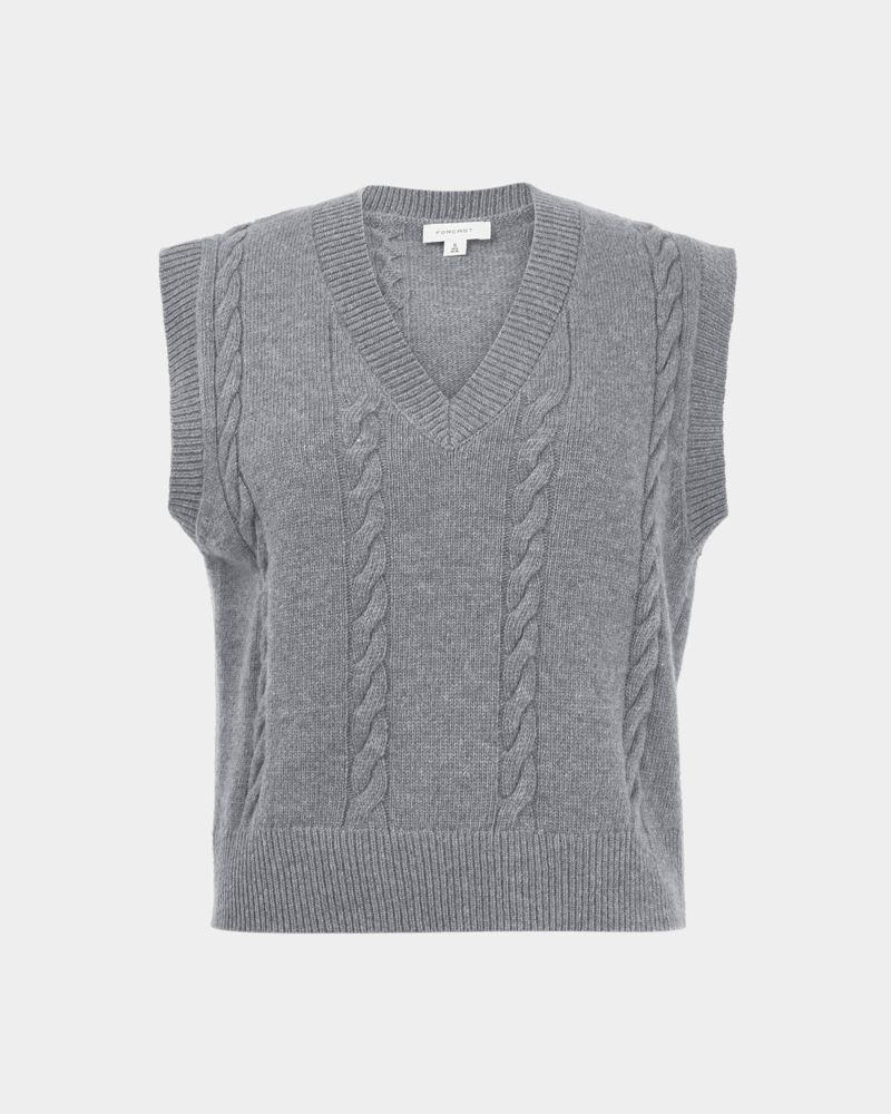 Rulia V-neck Knit Vest