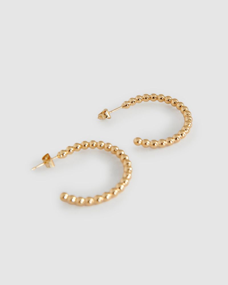Prisha 16k Gold Plated Earrings