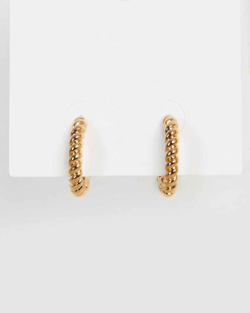 Briella 16k Gold Plated Earrings