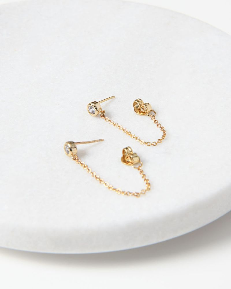 Raine 16k Gold Plated 2pc Earring Set