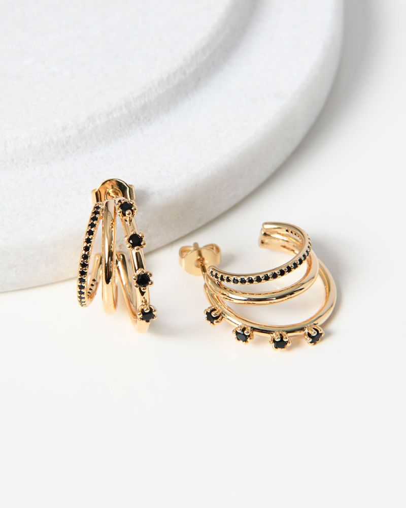 Tianna 16k Gold Plated Earrings